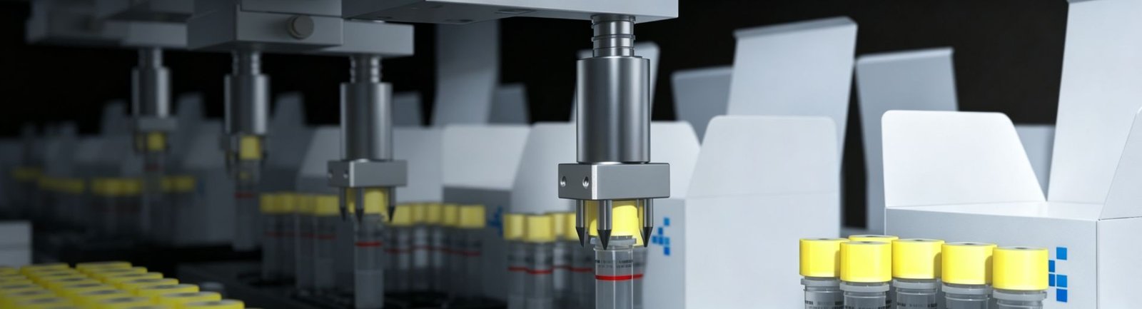 Disposable medical supplies packaging production line